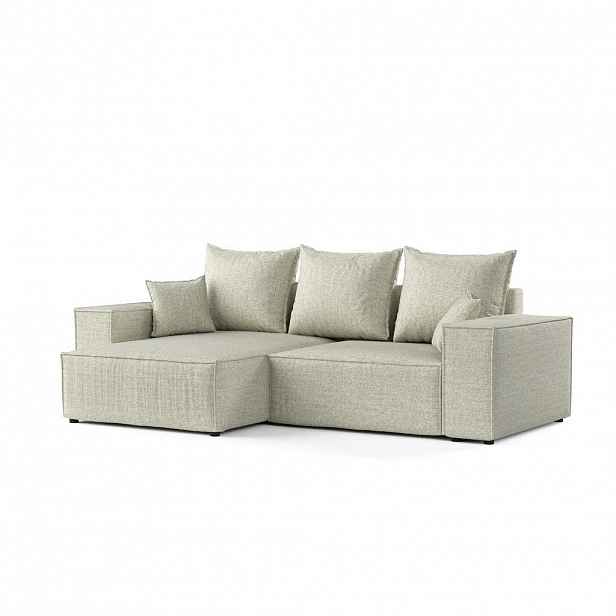AltaBeds ROHOVÁ SEDAČKA SENSO, textil, Béžová