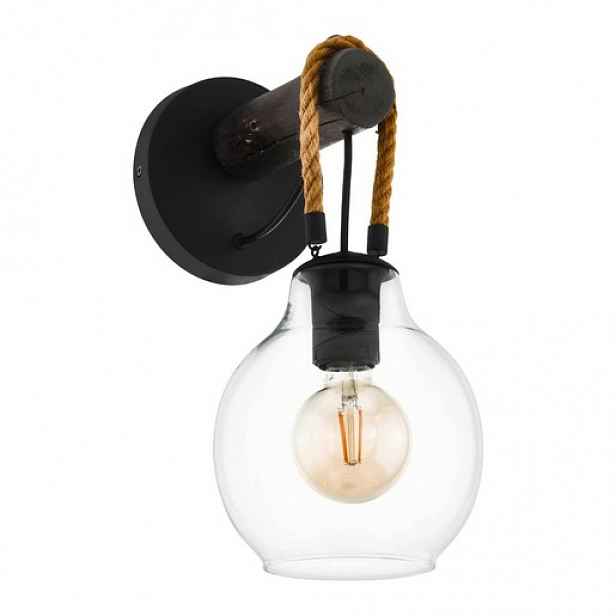 Nástěnná lampa Eglo RODING černá 43619