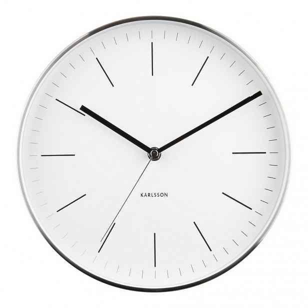 Designové nástěnné hodiny 5732WH Karlsson 28cm