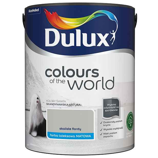 Dulux Colours Of The World Barva Emulzní Barva Skalnaté Fjordy 5L