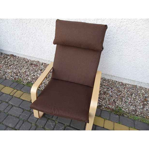 polštář křeslo Ikea Pello Poang 8 cm Sierra