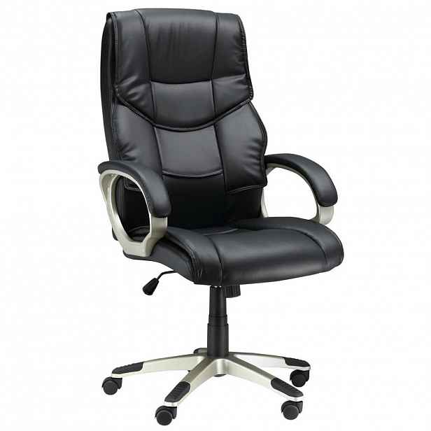 SHOPENTRA OTOČNÁ židle, výškově nastavitelná, ergonomická, s funkcí houpání