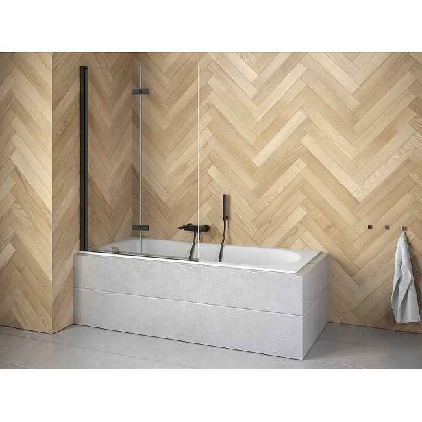 BESCO Olsen Spa  Lumix BCLUMBL100BC - Vanová zástěna LUMIX BLACK