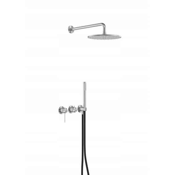 Kfa Sprchový Set Pod Omítku S 3-OTVOROVOU Baterií Moza 316L, Inox