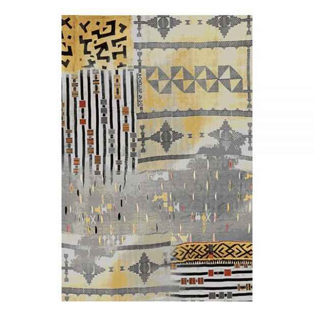 Kusový koberec Zoya 153 X – na ven i na doma, 120x180, šedá, chodba / předsíň, Oriental Weavers