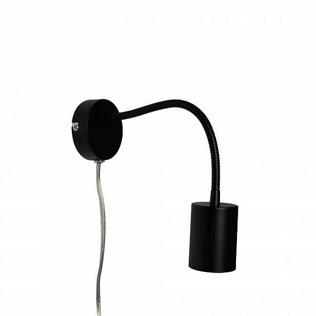 Nástěnné svítidlo černé flexibilní otočné Explore Flex GU10 nastavitelné Nordlux 8cm
