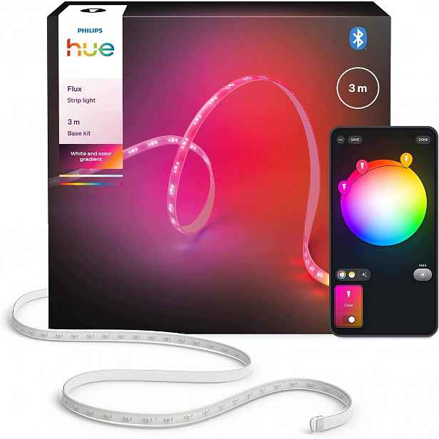 Philips Hue Flux 3M Led 1200LM Rgbwwic Chromasync Aplikace