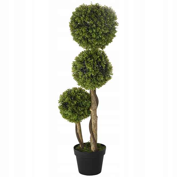 Umělý Zimostráz Rostlina v květináči 90 cm Homcom
