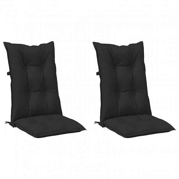 vidaXL Souprava polštářů pro vysokou židli 2 ks Polyester