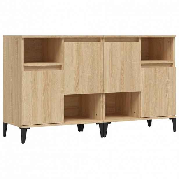 vidaXL Příborníky 2 ks dub sonoma 60 x 35 x 70 cm kompozitní dřevo