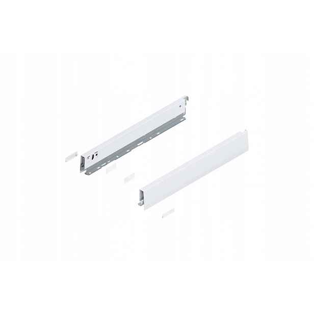 Blum 470N4502S Bok Merivobox, výška N (68.5 mm) 450 mm, hedvábně bílý