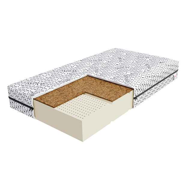 FDM Latexová matrace Toro Max 20 cm bílá, velikost 180x200