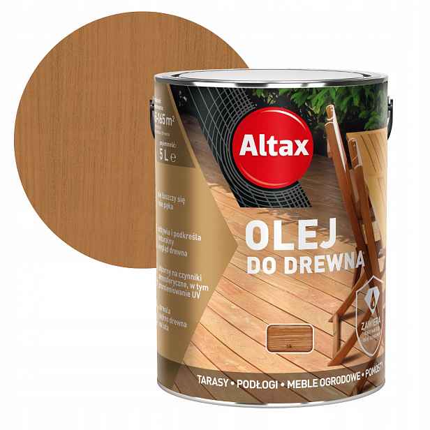 Altax Olej Na Dřevo 5 L Tik