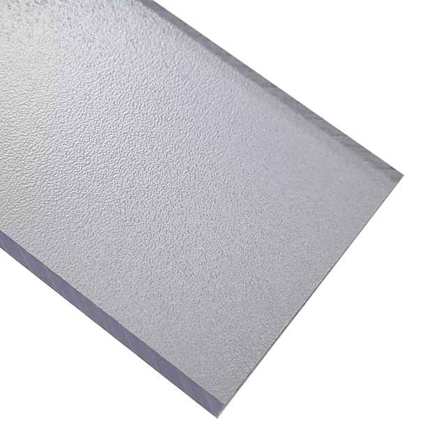 Deska polykarbonátová plná strukturovaná TEX 6 2UV čirá 1 400×5 500 mm