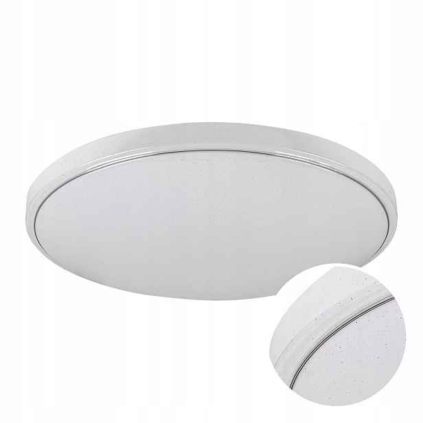 Stropní Svítidlo Stropní Svítidlo Led Bílá Moderní 3000-6000K Dálkový Ovladač Bruce Rabalux
