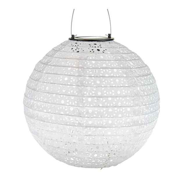 LED závěsné solární venkovní svítidlo ø 25 cm Luce – Dakls