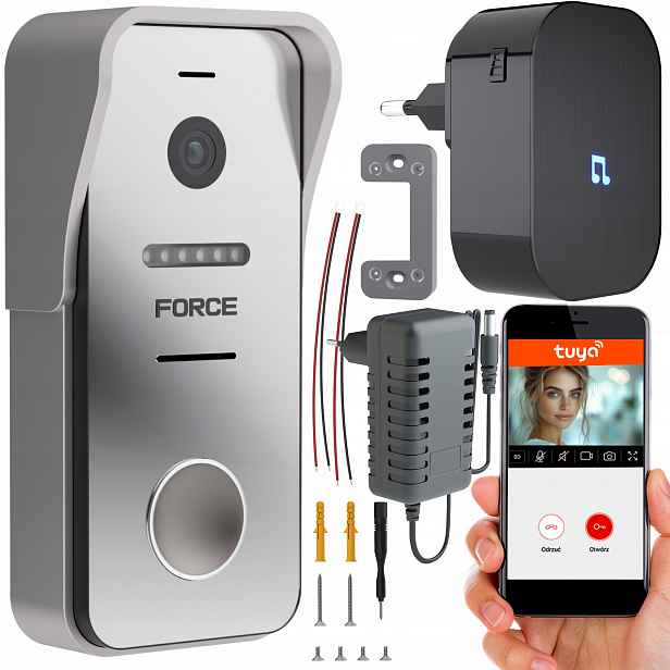 Force Db-ahd-t Videotelefon Videozvonek Interkom 2MP Ahd Tuya WiFi