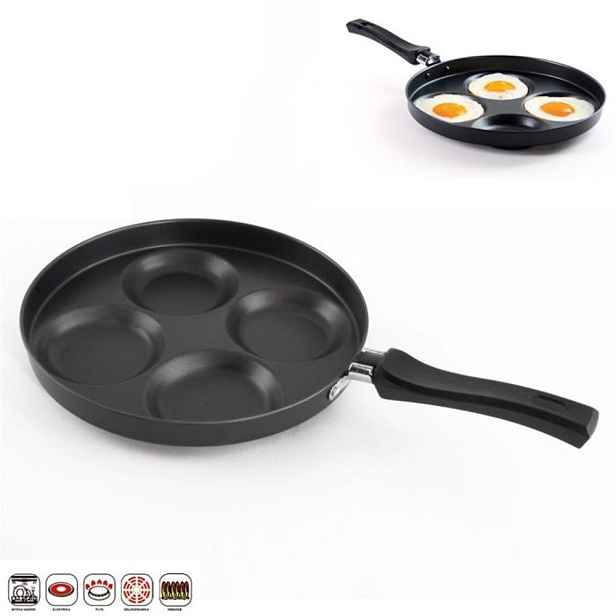 lívanečník d25cm, 4 oka,nepřil.povrch