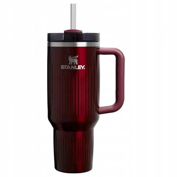Stanley Quencher H2.0 Fluted 1,18 L termohrnek Garnet Shine