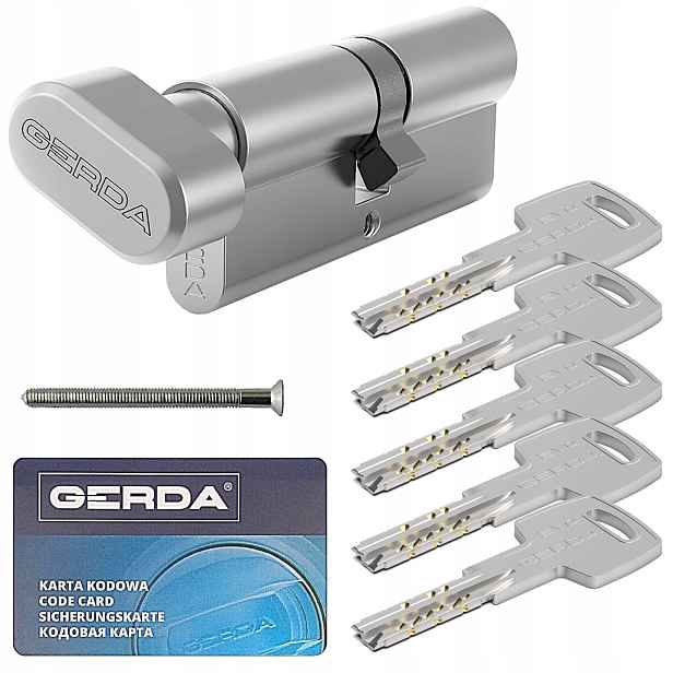 Vložka Gerda Evo 40/55G s niklovým knoflíkem