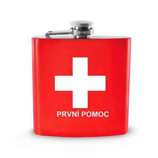 likérka 0,24l NR PRVNÍ POMOC, červená