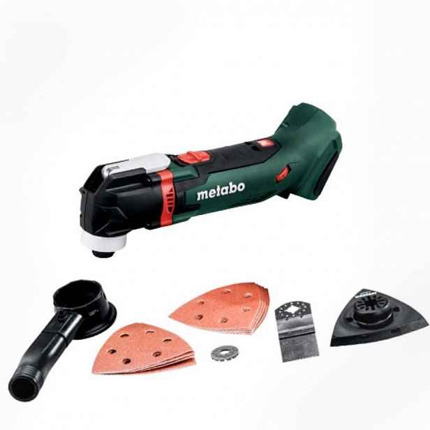 Metabo - 18V AKU oscilační multibruska s příslušenstvím, bez baterie a nabíječky 613021890
