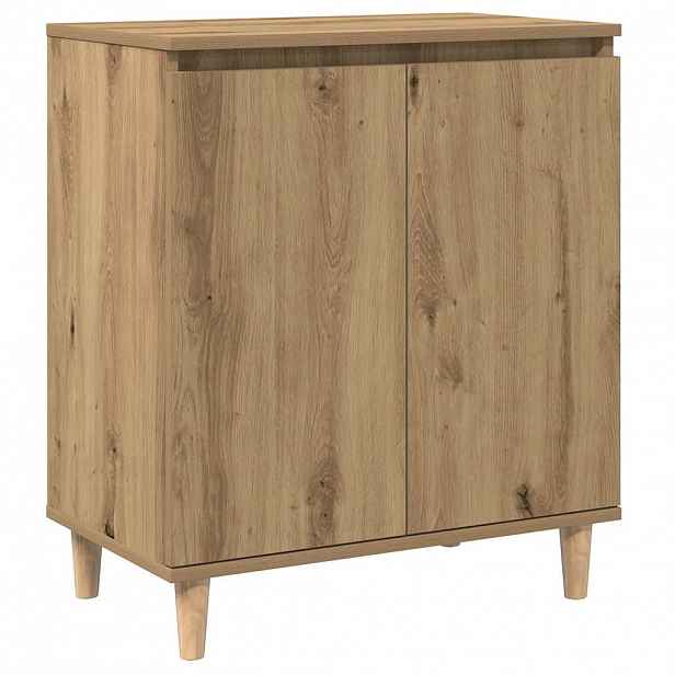 vidaXL Příborník dub artisan 60 x 35 x 70 cm kompozitní dřevo