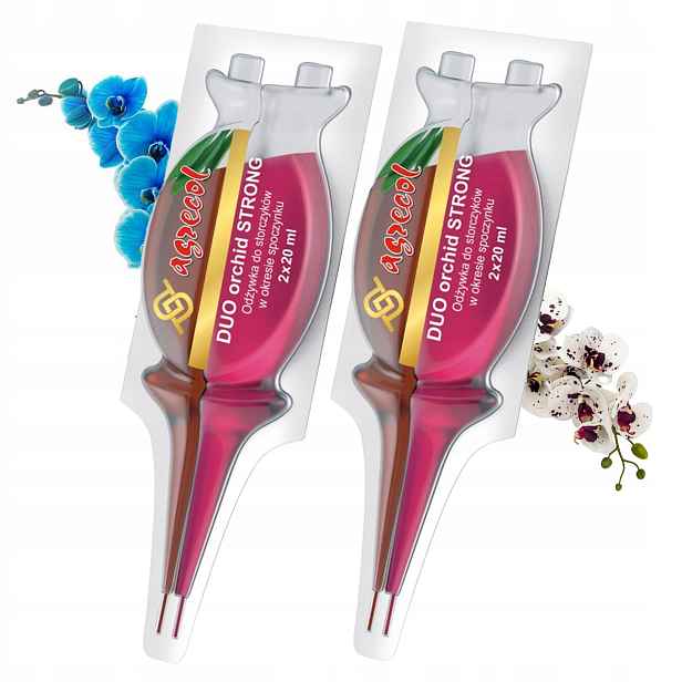 2x Hnojivo 2v1 pro orchideje Duo Orchid Strong Agrecol 40 ml