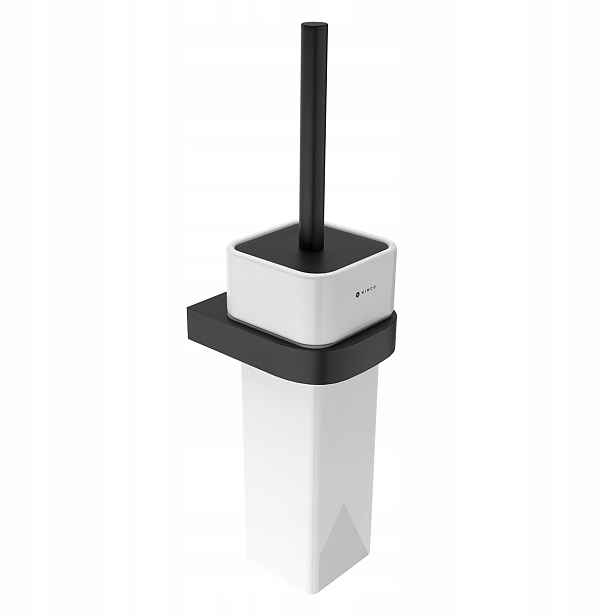 Nimco Nikau černá Wc štětka nerezový kov patentovaný design Nkc 30094K-90_