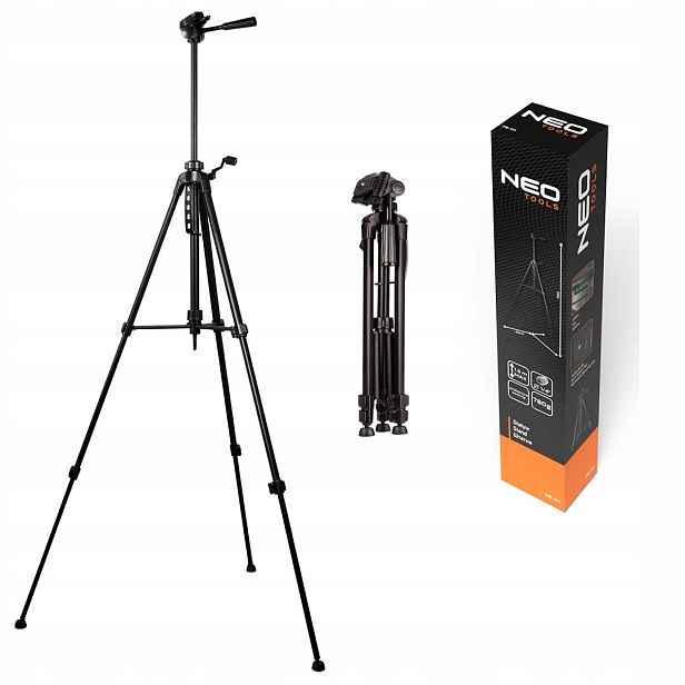 Ocelový trojnožkový stativ 1.5 m 1/4" pro křížový laser Neo