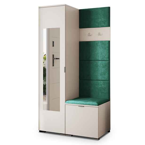 MASSENO MODERNÍ PŘEDSÍŇOVÁ SESTAVA VIRA, 95/181/51 cm, kašmírová