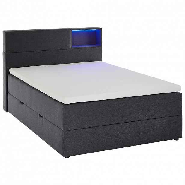Xora POSTEL BOXSPRING, 120/200 cm, antracitová
