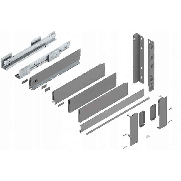 Blum Šuplík 450 zásuvka High E Interior Grey