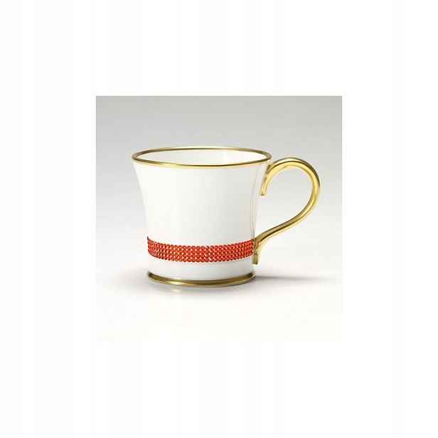 Kávový Hrnek Prouna Hyacinth s krystaly Swarovski Porcelán 250 ml
