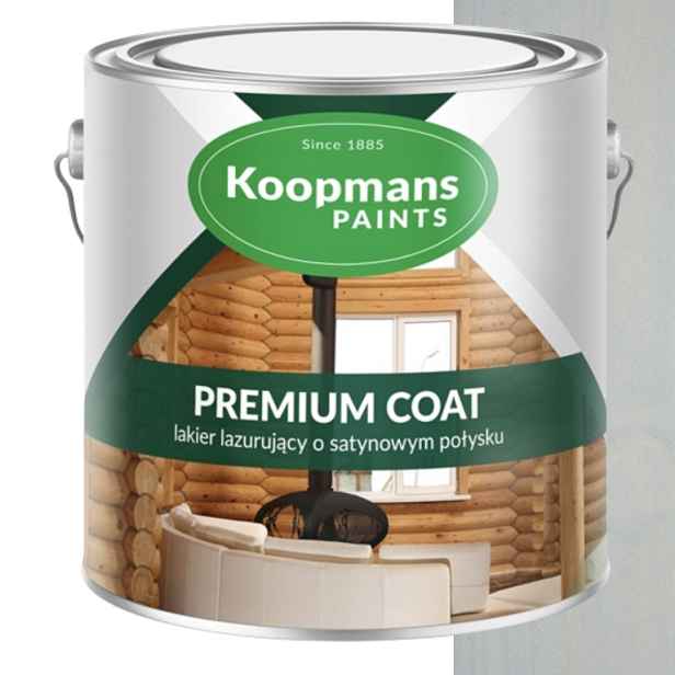 Koopmans Premium Coat 2,5 L Akrylový Lak Na Dřevo 199 Šedý Nebeský