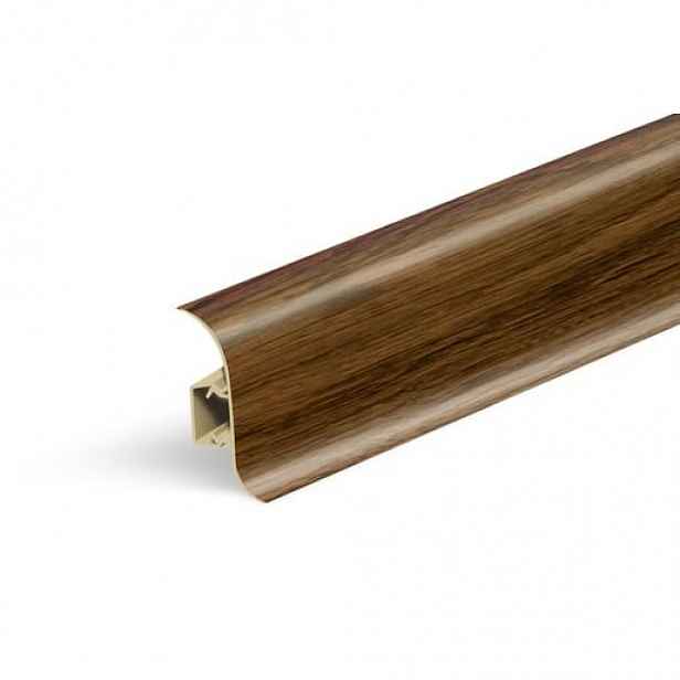 Lišta soklová Naturel dub bažinný , PVC délka 250 cm, výška hrany 56 mm, NATNGF016