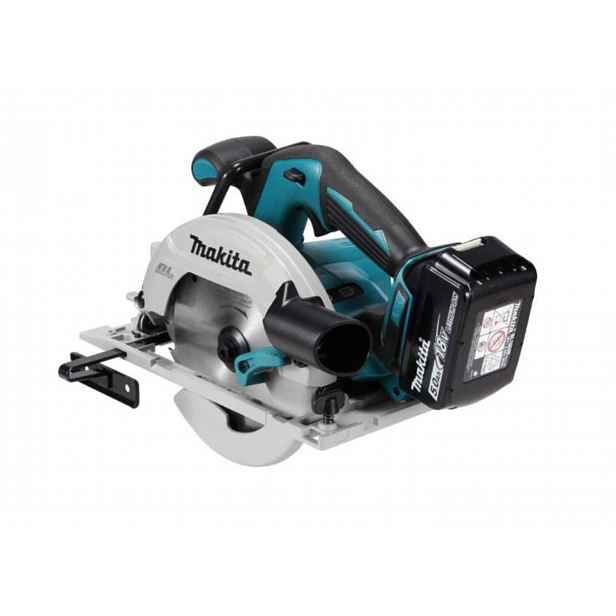 Makita - 18V AKU okružní pila 165 mm, 2x aku 5,0 Ah, nabíječka DHS680RTJ
