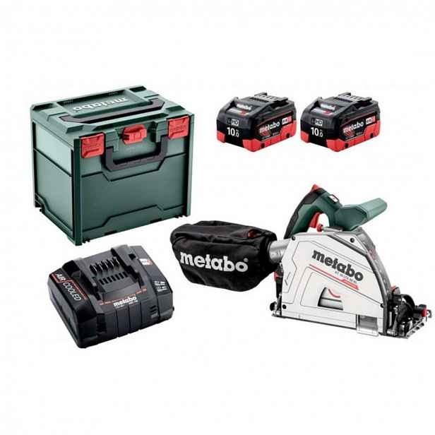 Metabo - 18V AKU ponorná kotoučová pila 165 mm, 2x aku 8,0 Ah LiHD, nabíječka 601866810
