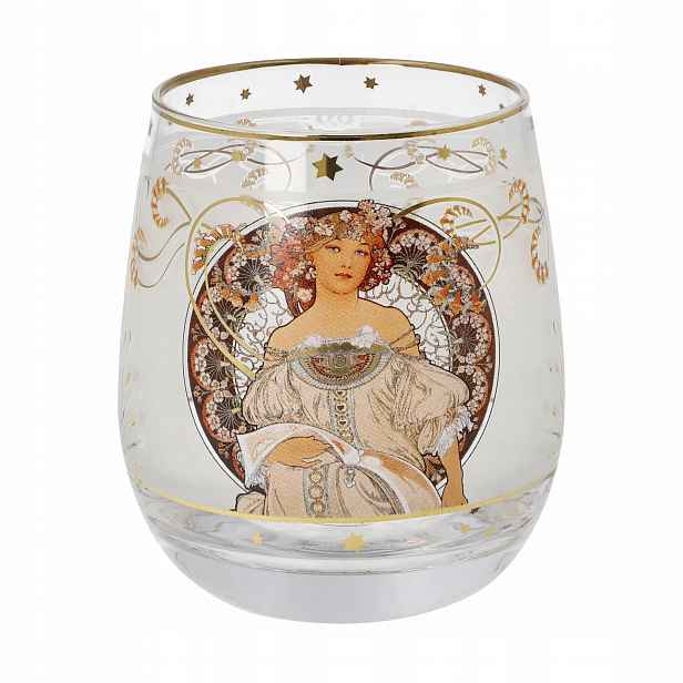 Svícen 9,5 cm A. Mucha Dreaming Goebel
