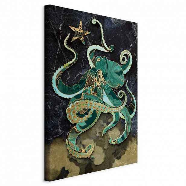 artgeist MALBA NA PLÁTNĚ, abstraktní, zvířata, 80/120/1.2 cm