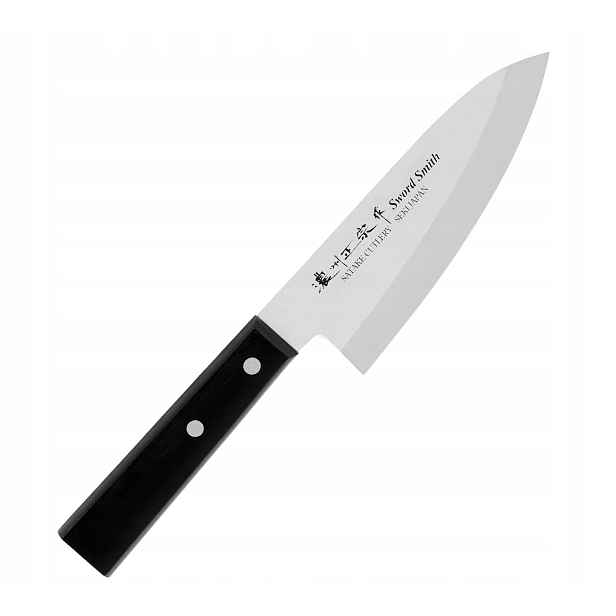 Satake MV Paka Nůž japonský Deba 15,5 cm