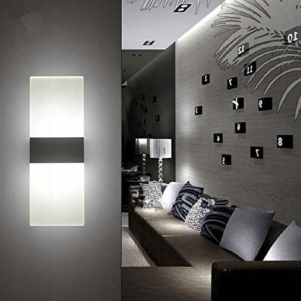 2x 12W Led nástěnné svítidlo Nástěnná lampa do interiéru Moderní 6000K