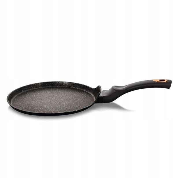 Berlinger Haus Granitová Pánev Na Palačinky 25 CM Černá Růžová BH1639