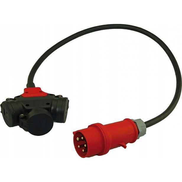 Prodlužovací Kabel IP44 1 m 3 zásuvky H07RN-F5G2,5 Cee 16A Althoff Kabeltechnik