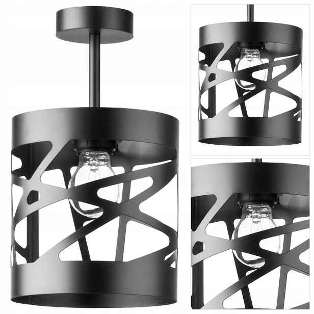 Stropní Modul Frez šedý design nad psací stůl v pracovně Sigma Lighting