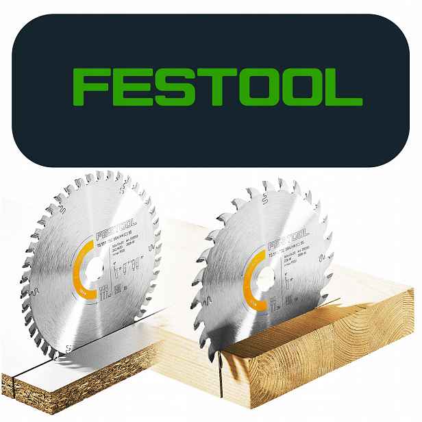 Festool Sada 3x Pilových Kotoučů na dřevo pro ponorné pily 160 mm, 578547