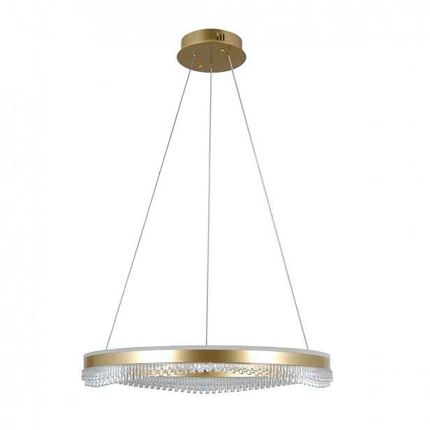 Morte PND-34535-L-GD Moderní, dekorativní, zlatá závěsná Led lampa