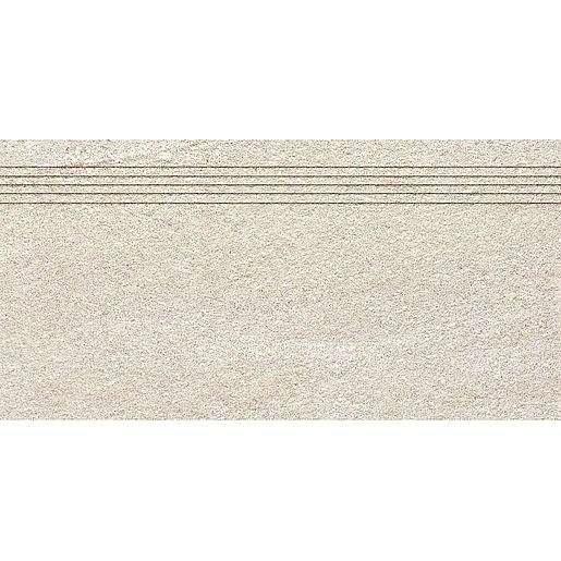 Schodovka Rako Quarzit béžová 30x60 cm mat DCVSE735.1