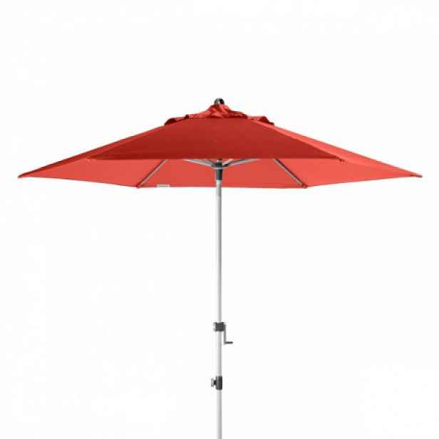 Slunečník s automatickým naklápěním klikou Doppler EXPERT 280 cm - terakota (cihlová)