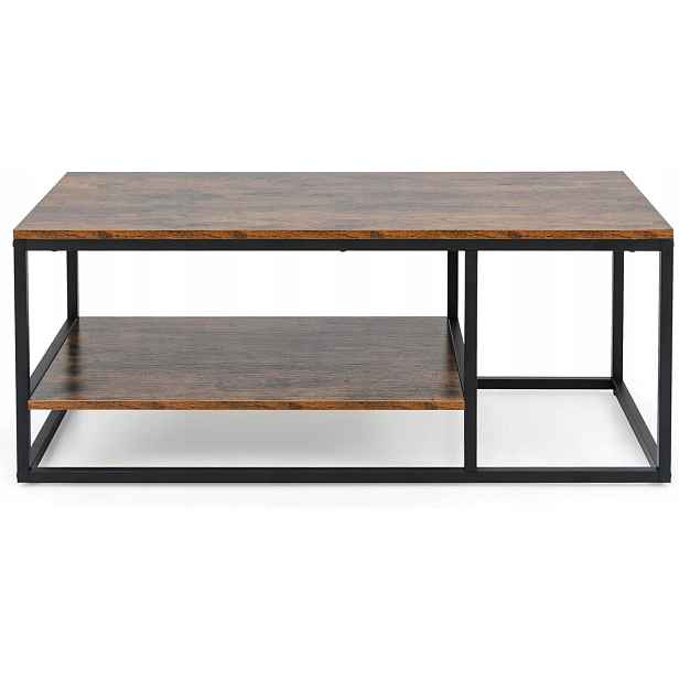 Costway 2-úrovňový industriální konferenční stolek 105 cm